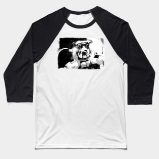 bulldog astronaut Baseball T-Shirt